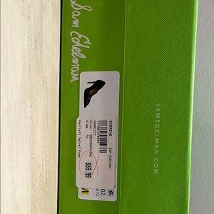 Sam Edelman Lime Green Shoe Box